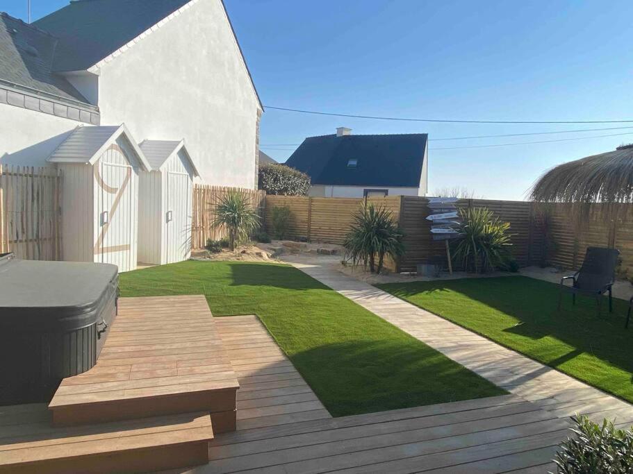 La Cabane De La Plage Quiberon Esterno foto